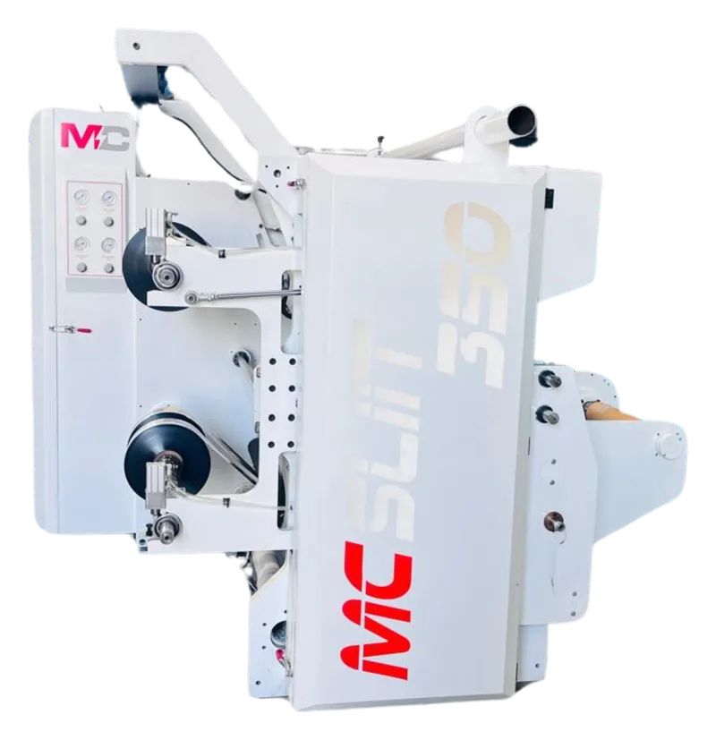 Slitter Rewinder Machine MC Slit 350, side view