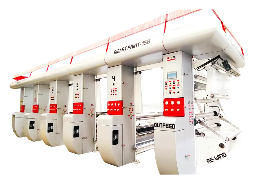 Smart Print 150 shaftless cylinder chucking and machine construction