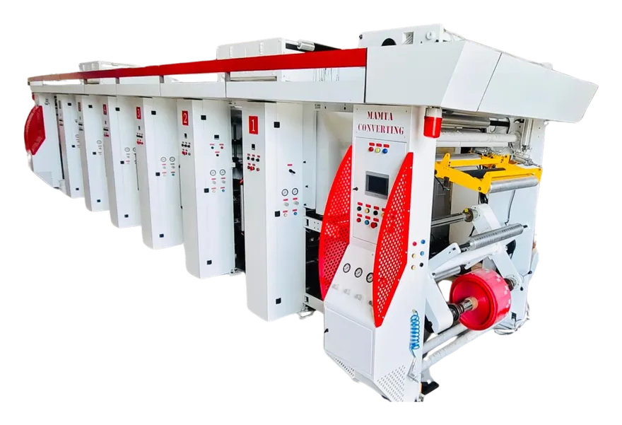 Shafted Rotogravure Printing Machine