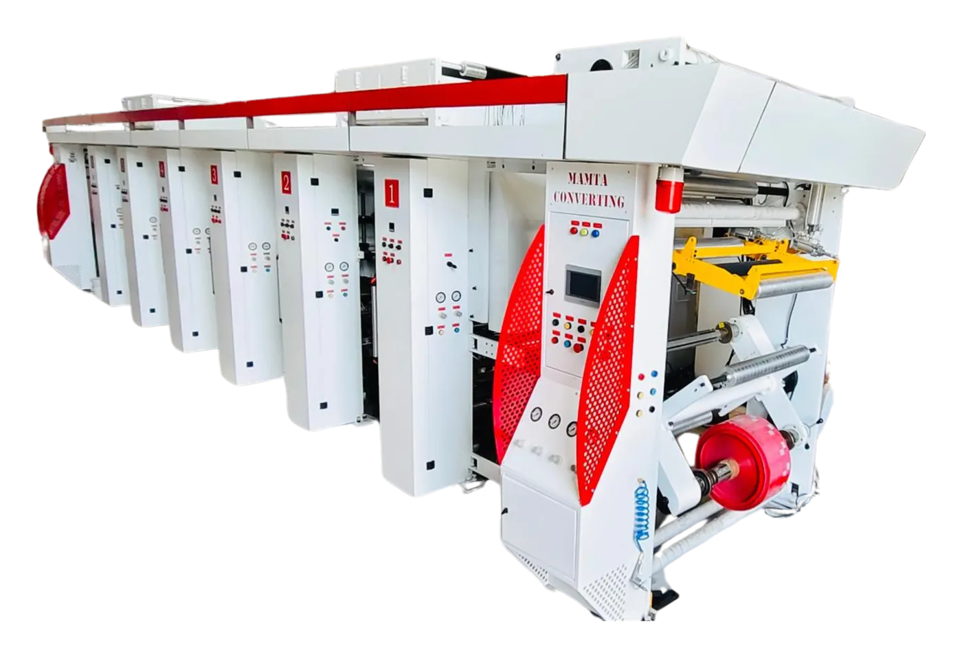 Shafted Rotogravure Printing Machine