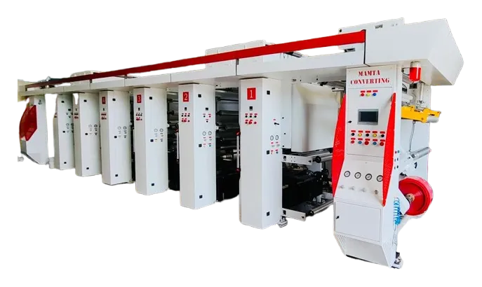 Shaft Less Rotogravure with Auto Turret